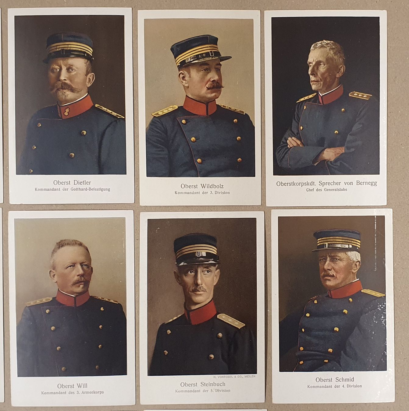 Cartoline postali: Schweizer Armee - Porträts, 13 Stück – Usato da Kreuzlingen venduto da Rschweiz1 2