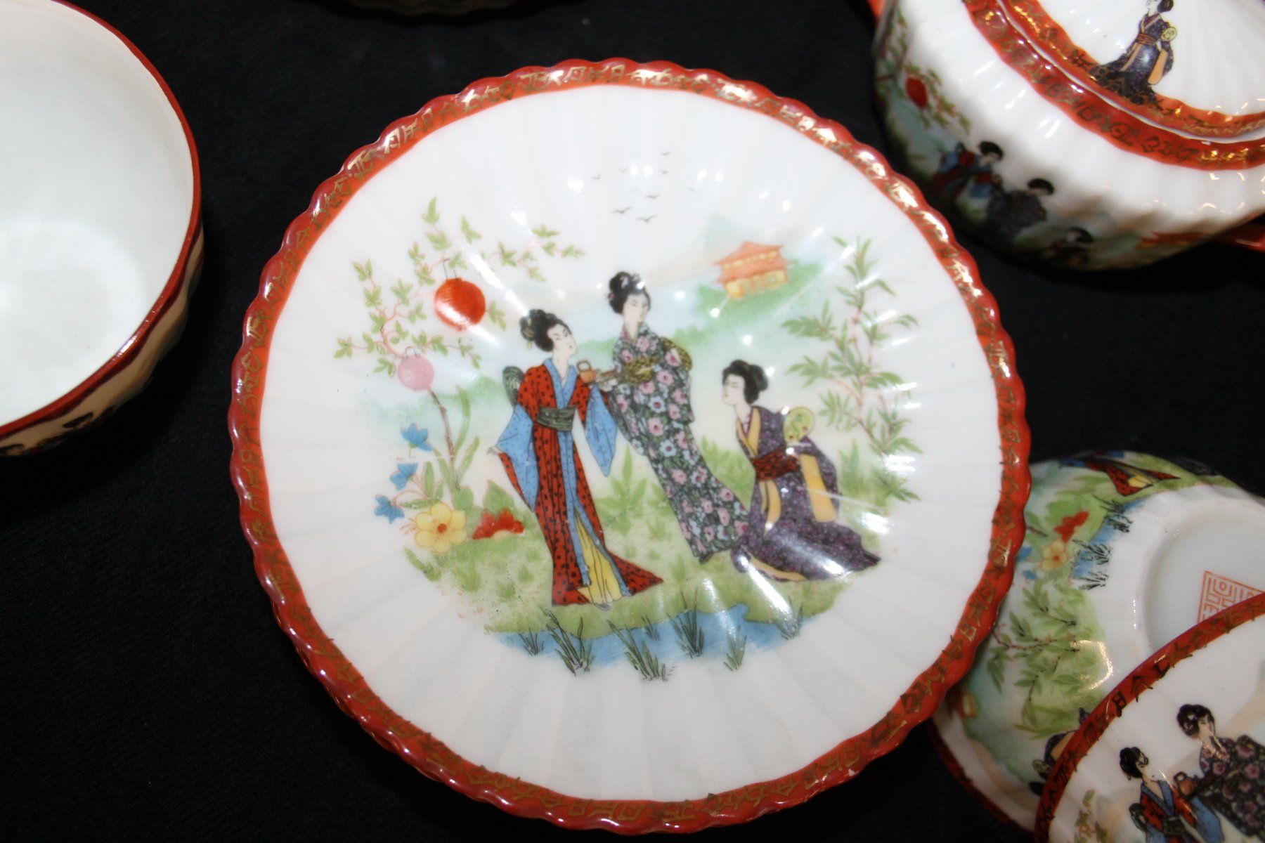 Set di piatti: chinesisches Tee-Service (GK) – Usato da Schaan venduto da antikes_und_kurioses 1