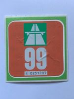 Autobahnvignette 1999