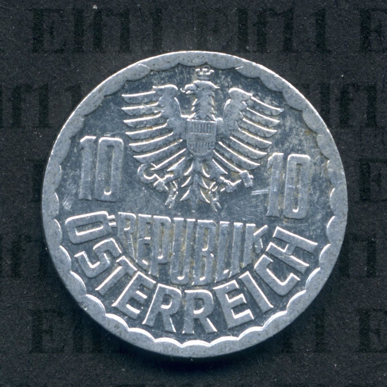 Tutti le monete: ATS___0.10 1981 ss-vz 10 Groschen – Usato da Widnau venduto da Elf11 1