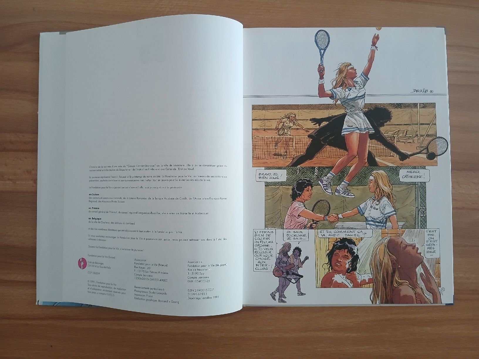 BD: Bande Dessinée Derib Jo Album BD  – D'occasion à Le Sentier par arc_2thy 1