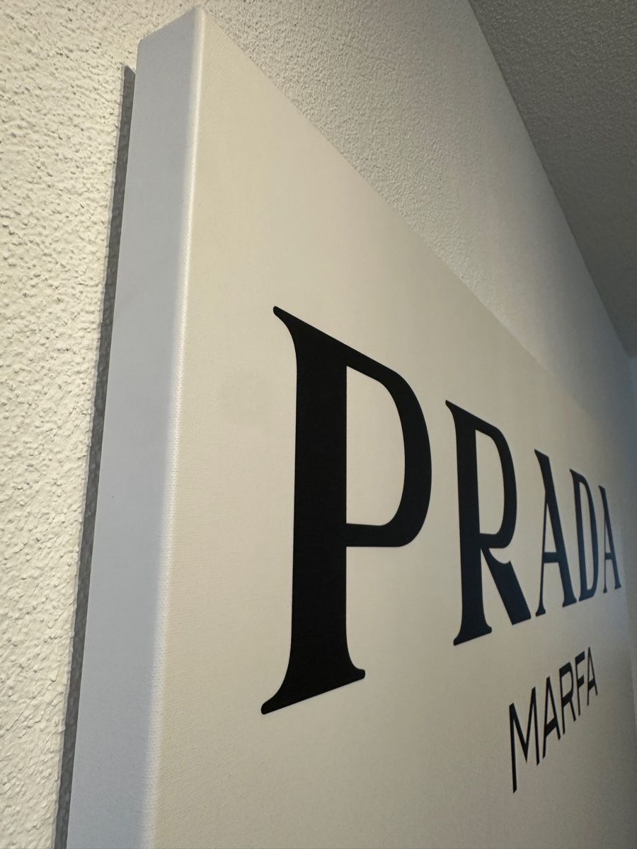 Foto & Immagini: PRADA MARFA Canvas Bild – Usato da Zürich venduto da per03 1