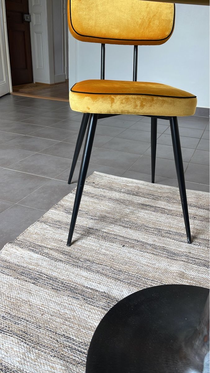 Maisons du monde Sedie: Retro 2 Velvet Chairs! – Nuovo (secondo la descrizione) da Zürich venduto da que_5ntr 1