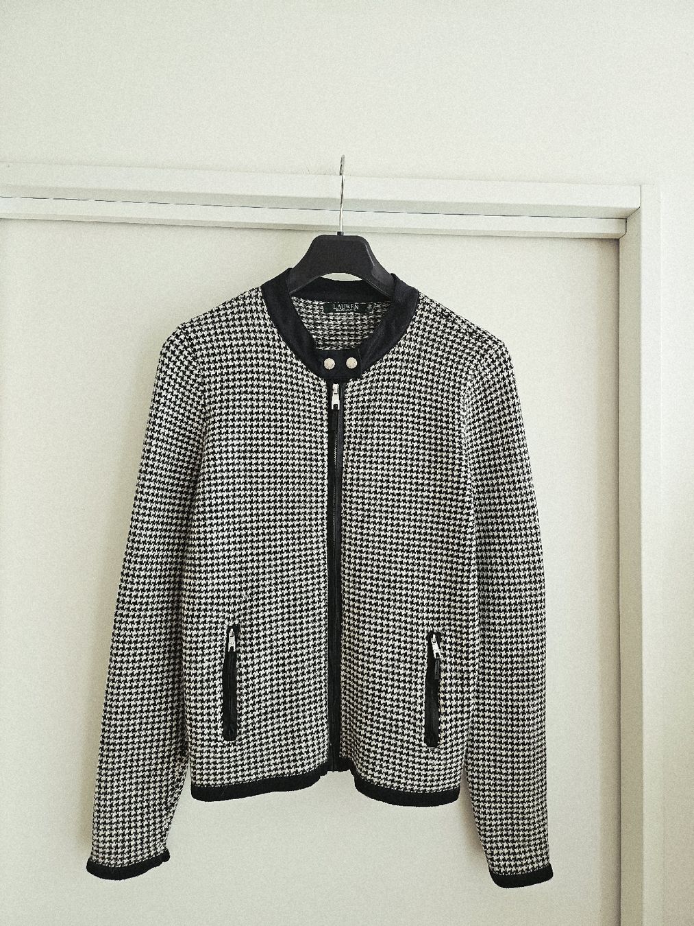Ralph Lauren Jacken: Ralph Lauren Jacket, Houndstooth Pattern in size L – Gebraucht aus Kilchberg ZH von Thrift_Shop