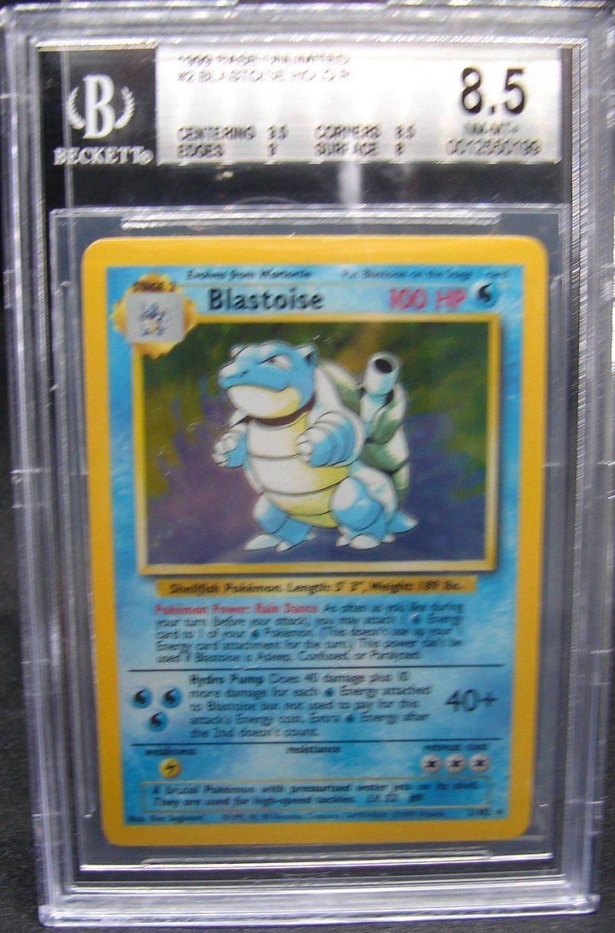 Pokémon Carte collezionabili: Blastoise - Becket 8.5 - Holo       /130 – Usato da Rümlang venduto da coh_87ww