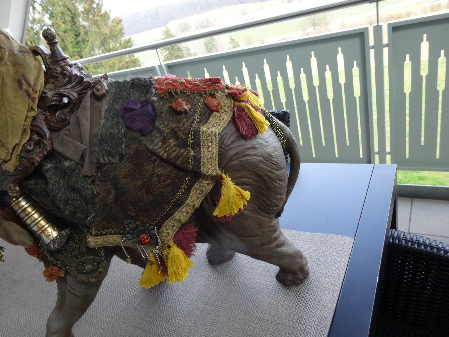 Statuette: Grosser Elefant mit Reiter  Deko – Nuovo (secondo la descrizione) da Neerach venduto da jenny062 2