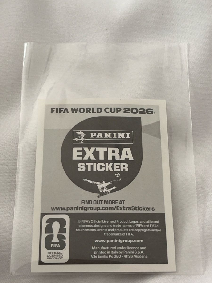 Panini Sammelbilder & Trading cards: FIFA WC 2026 Panini Extra Sticker Silver Achraf Hakimi – Neu (gemäss Beschreibung) aus Zürich von jca_ppm2 1