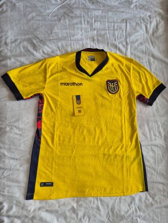 Fussballtrikot Ecuador WM 2026 Original, ungetragen
