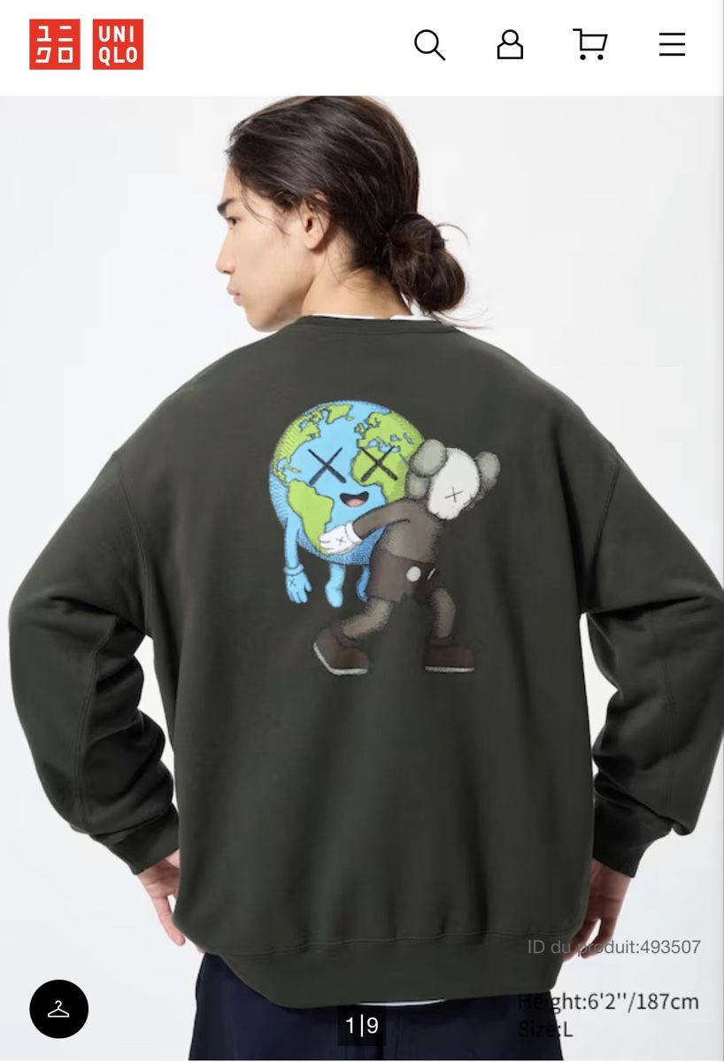 Uniqlo Maglioni & Felpe: Pull Uniqlo x universe – Nuovo e nell'imballaggio originale da Lavigny venduto da brindherbe 1