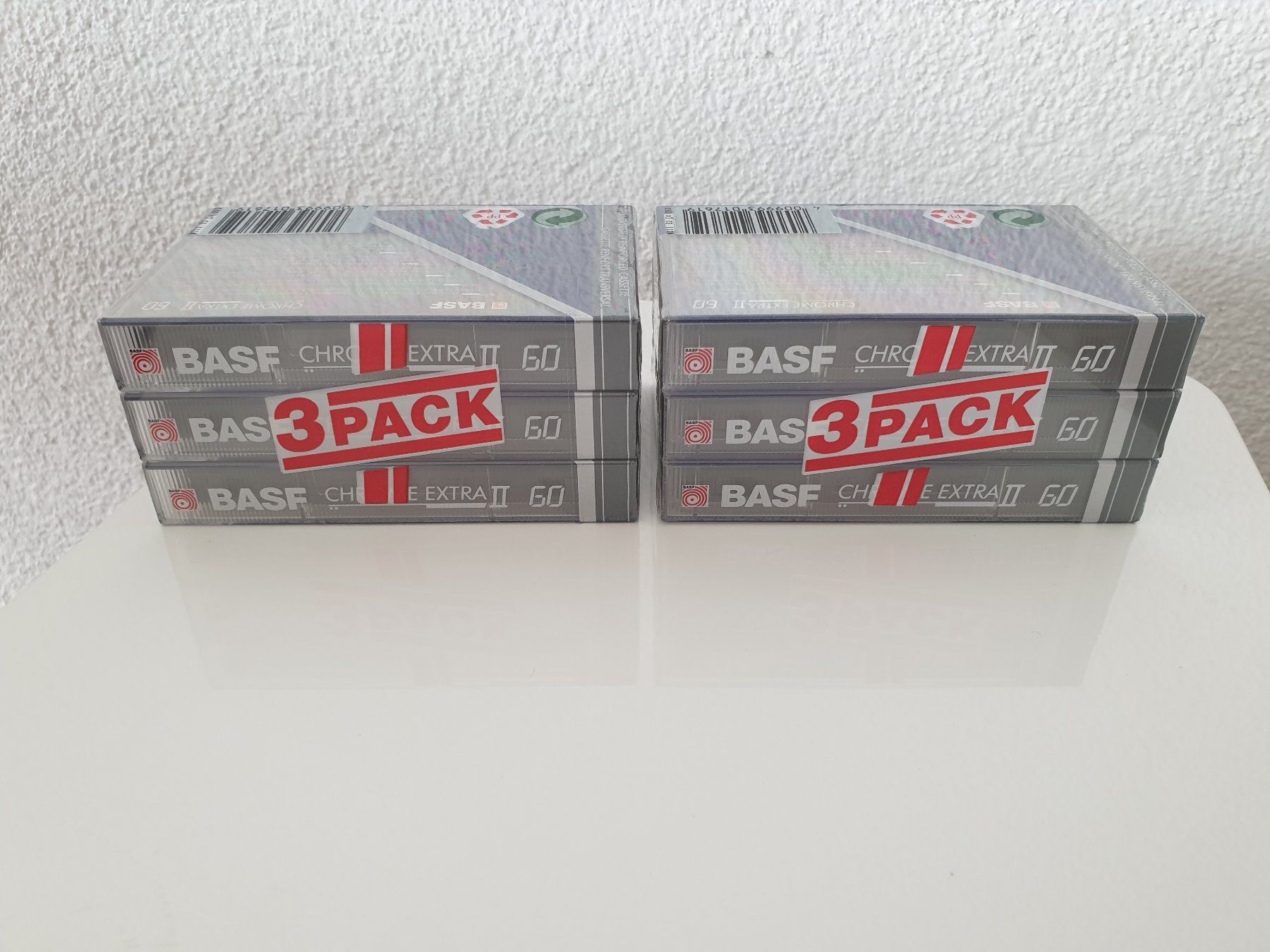 Kompaktkassetten: 6x BASF Kassetten Chrome Extra II 60 min OVP – Neu und originalverpackt aus Obfelden von Masme 1