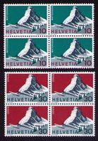 1965_433+34_MATTERHORN_ALPEN_SCHÖNES MOTIV_frankaturgültig !