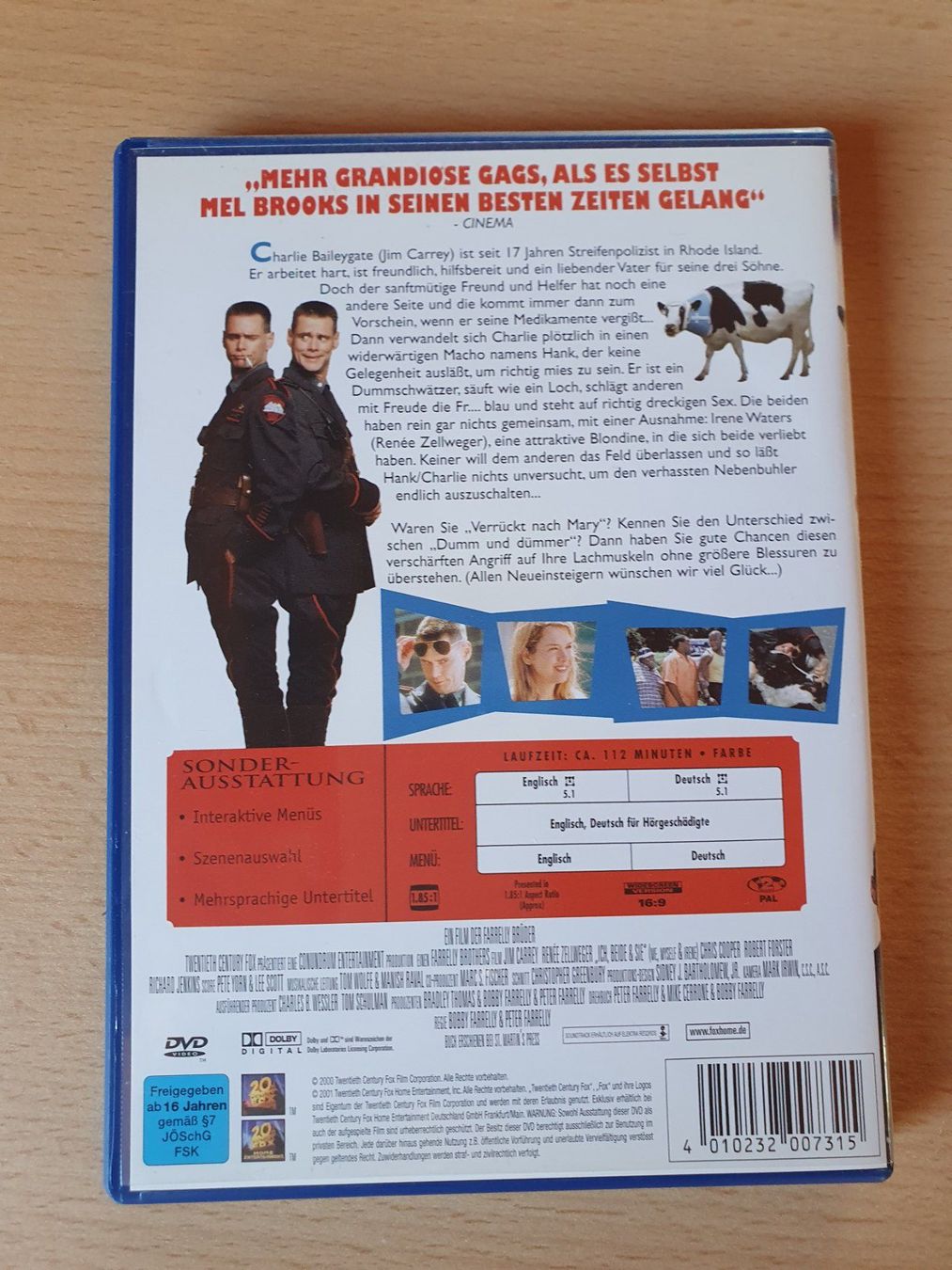 Tutti i DVDs: DVD - Ich beide und sie / Jim Carrey – Usato da St. Margarethen TG venduto da Schachmatt 1