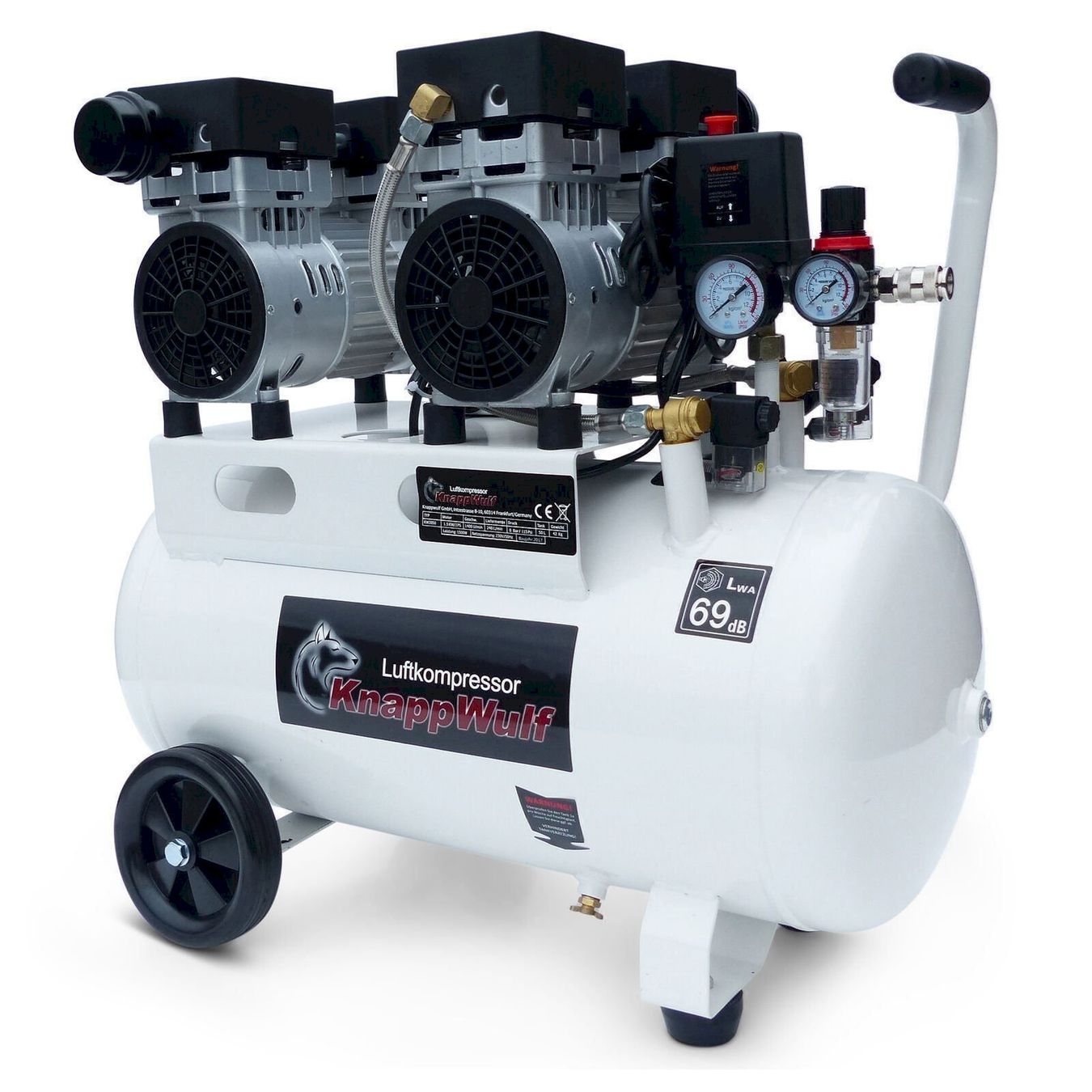 Compressori: Flüster Kompressor KW2050 50L Airbrush – Nuovo e nell'imballaggio originale da Bottighofen venduto da zaap 2