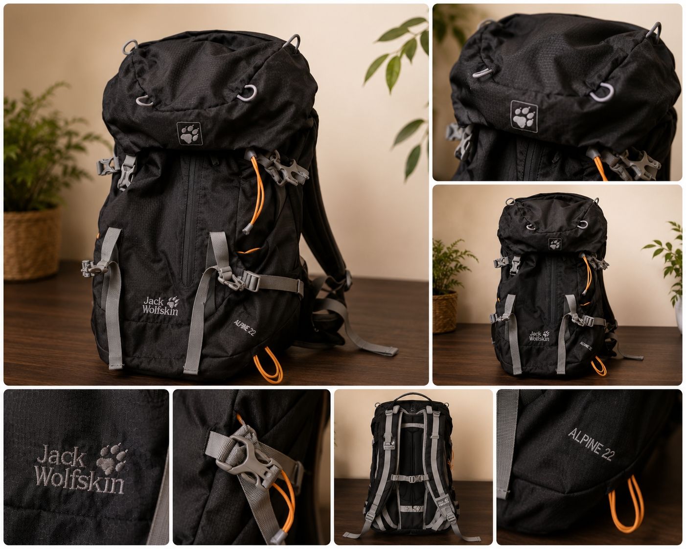 Jack Wolfskin Rucksäcke: Jack Wolfskin Alpine 22 Wanderrucksack – Gebraucht aus Eggiwil von WQ_Emmental