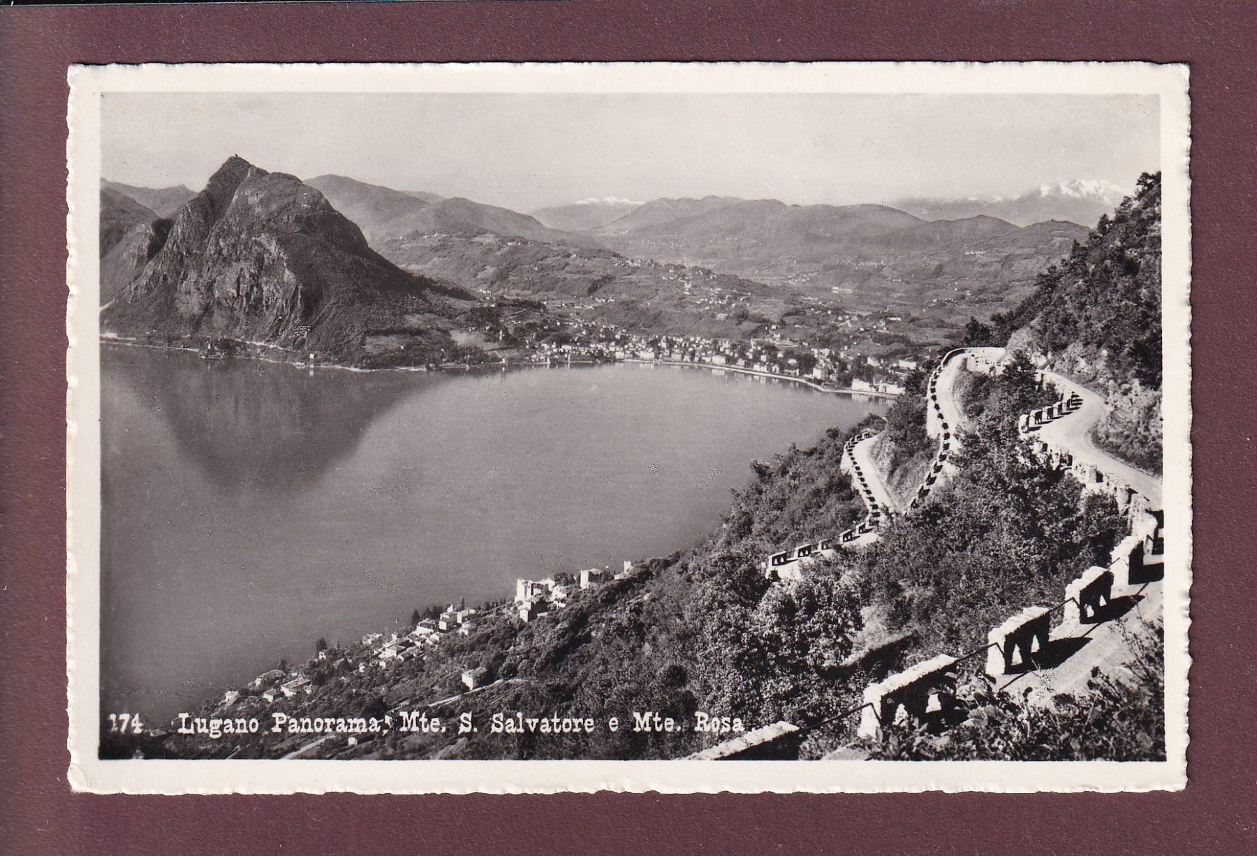 Cartes postales: LUGANO - Panorama – D'occasion à Pully par nicecards