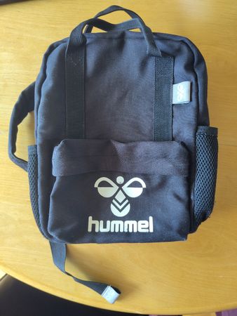 Schwarz Hummel Rucksack klein für Kinder, 40x 25,5x9,5cm