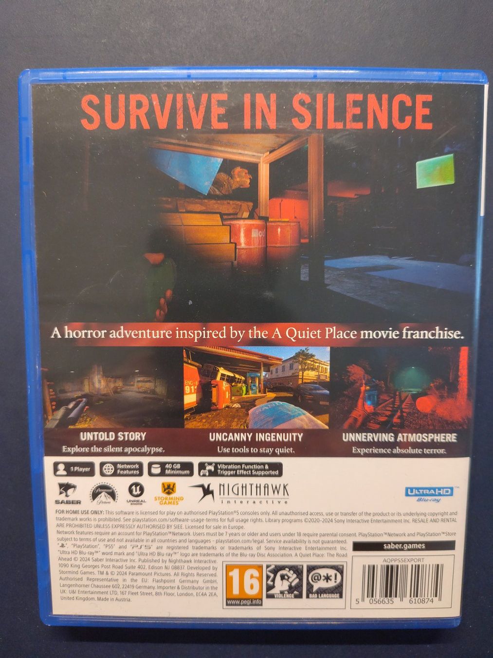 Giochi: A Quiet Place The Road Ahead PS5 – Nuovo (secondo la descrizione) da Gutenswil venduto da N1ck_Name 2