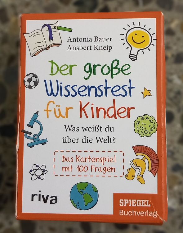 *DER GROSSE WISSENSTEST FÜR KINDER* 100 FRAGEN/7 X 10CM | Kaufen auf ...