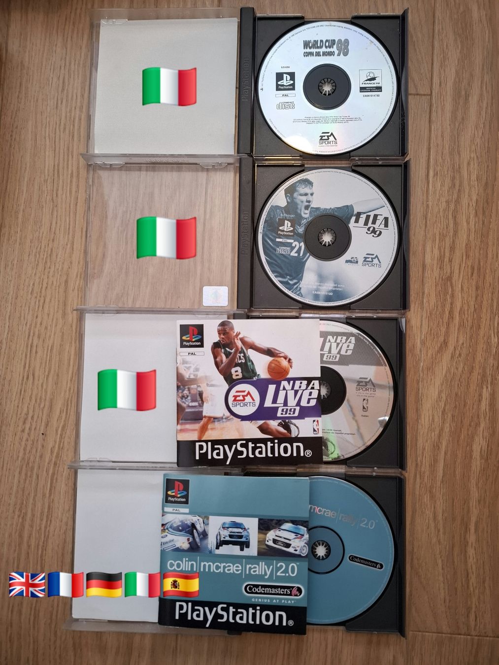 Sony Console: Functional PS1, 8 working games, 2 memory cards and adapter! – Usato da Riva San Vitale venduto da Stekri 7