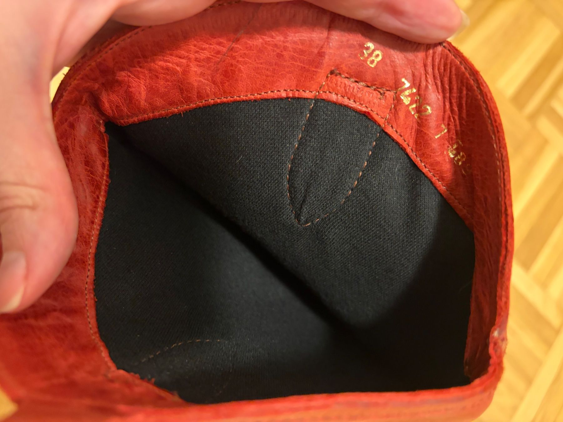 Scarpe da donna: Rote Echtleder Stiefel – Usato da Rorschacherberg venduto da QuoAli 4