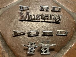 Logos originaux Ford Mustang 2 II