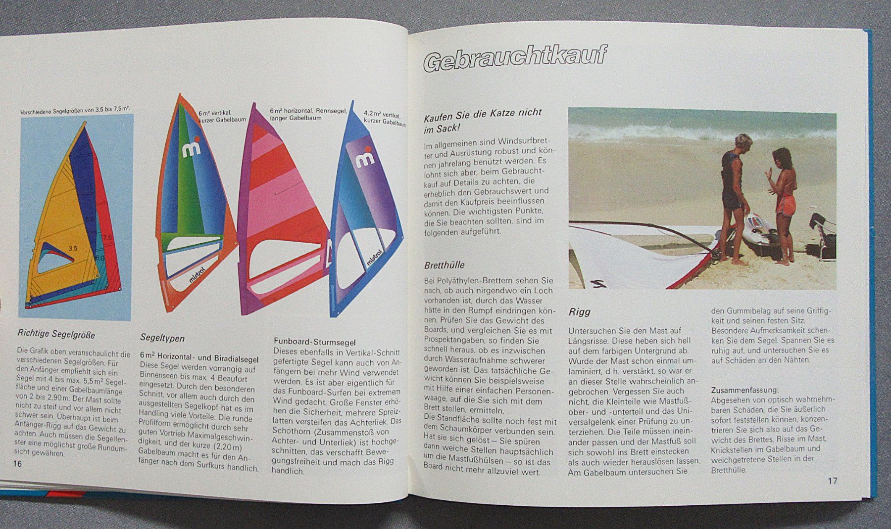 Libri: Windsurfen lernen - Ausrüstung, Technik , Theorie – Usato da Auenstein venduto da Padabimbim 4