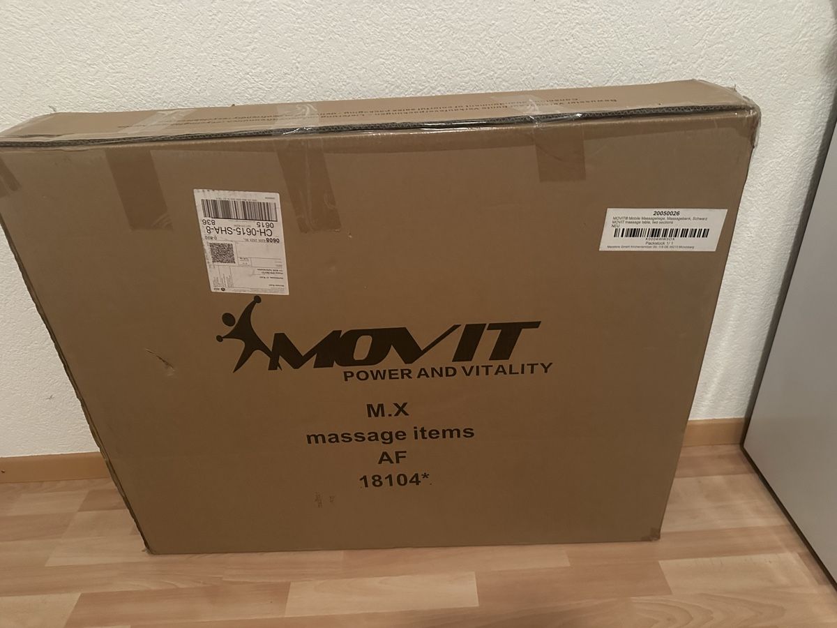 Dispositivi per massaggi: MOVIT POWER AND VITALITY MASSAGELIEGE. – Usato da Bützberg venduto da Chisco 3