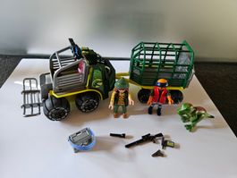 Playmobol 5236 Forscherfahrzeug mit Käfiganhänger