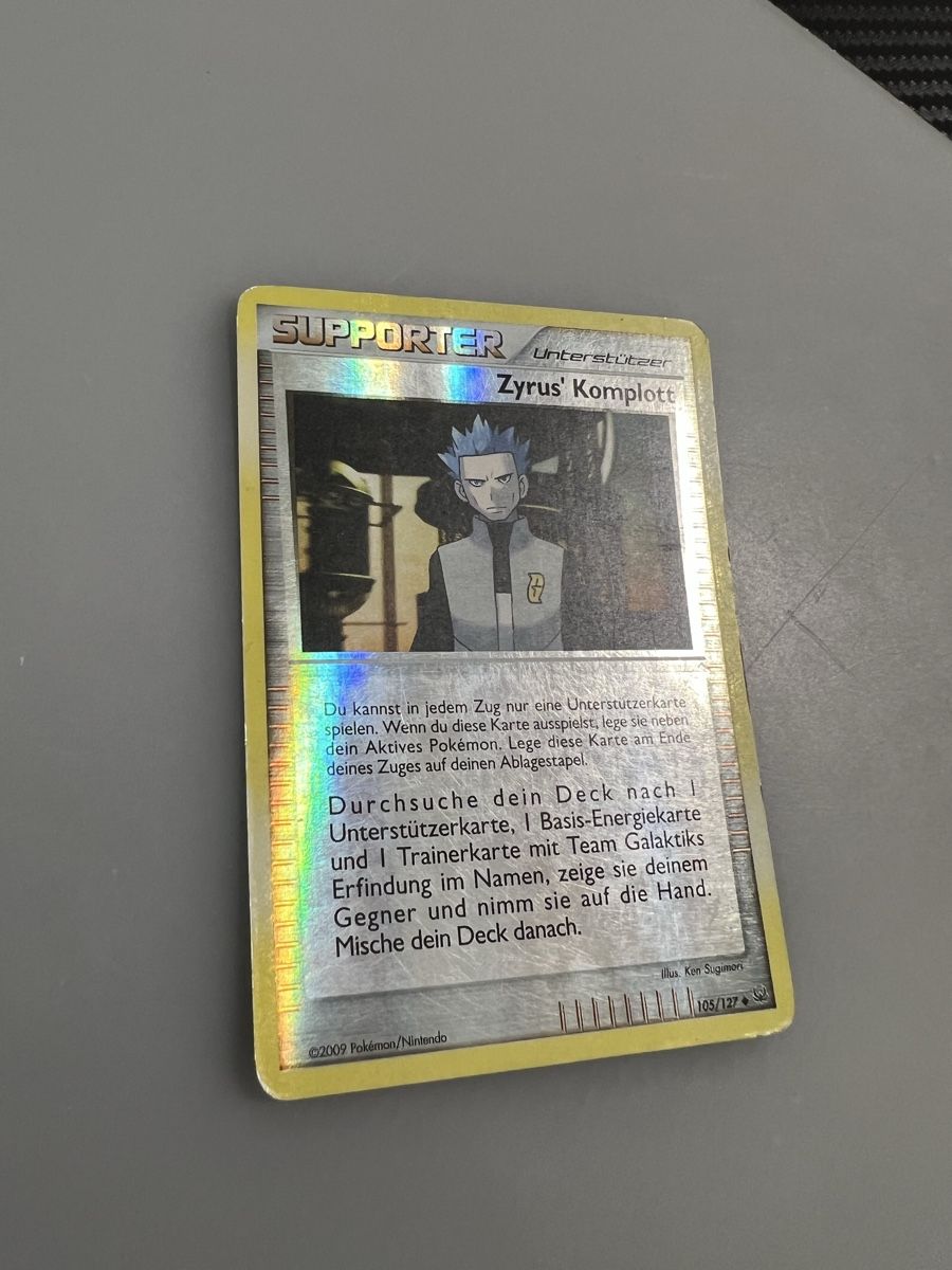 Pokémon Cartes à collectionner: Zyrus Komplott – D'occasion à Muttenz par Michugee97 1