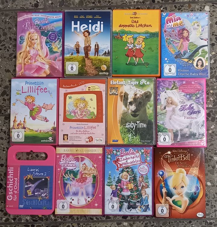 LOT AN 12 *DVD'S FÜR DIE KLEINSTEN* MIT INHALT/UNKONTR. | Kaufen auf ...