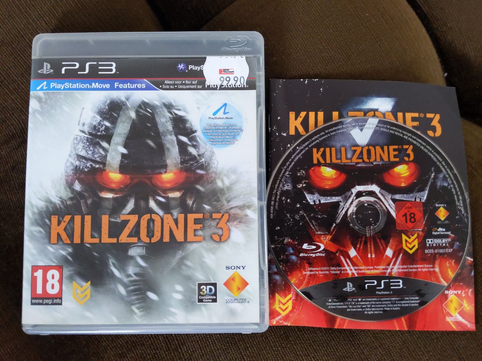 Sony Spiele: Killzone 3 PS3 Spiel – Gebraucht aus Unterseen von ain_h852