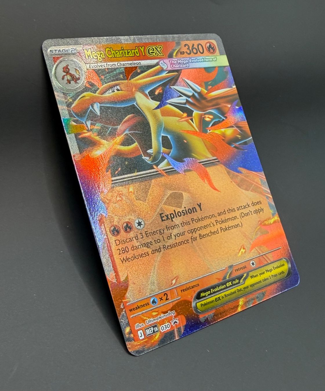 Pokémon Sammelbilder & Trading cards: Pokémon Mega Charizard Y ex Promo NM-MT (EN) – Neu (gemäss Beschreibung) aus Genève von Rokemon 4