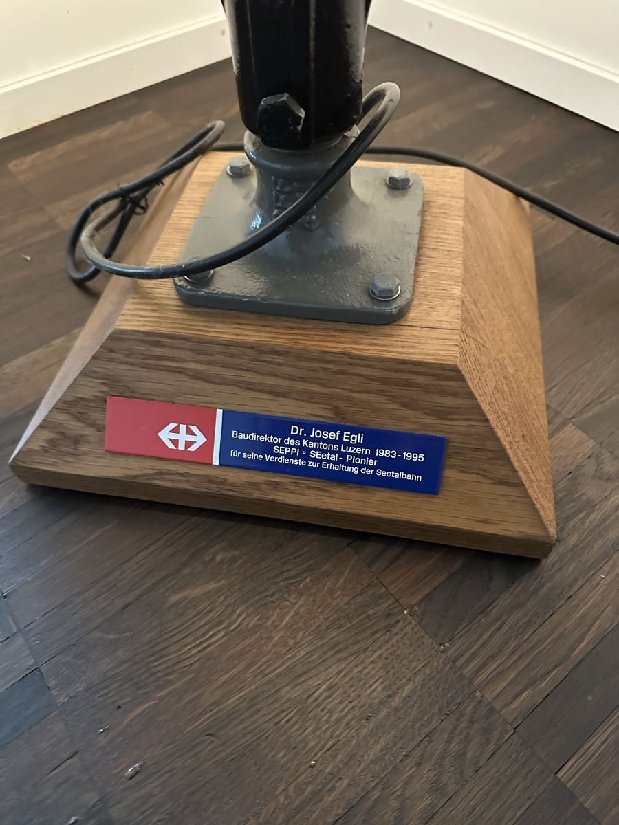 SBB/CFF/FFS Lampade: Vintage SBB Weichen Lampe - Einzigartige Dekoration! – Usato da Ebikon venduto da Gaenggeliwaar 2