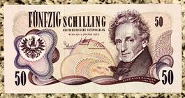 50 Shilling Österreich 1970!!!