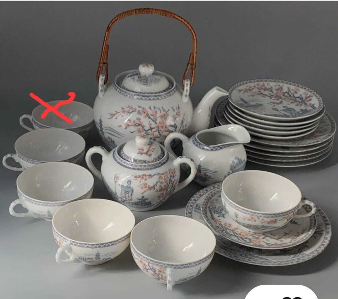 Set di piatti: Teeservice Japan Geisha – Usato da Volketswil venduto da Corvette06 5