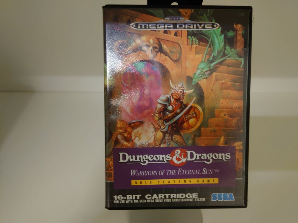 Dungeons & Dragons Warriors Of The Eternal Sun – SEGA Megadrive – PAL CIB – 1992