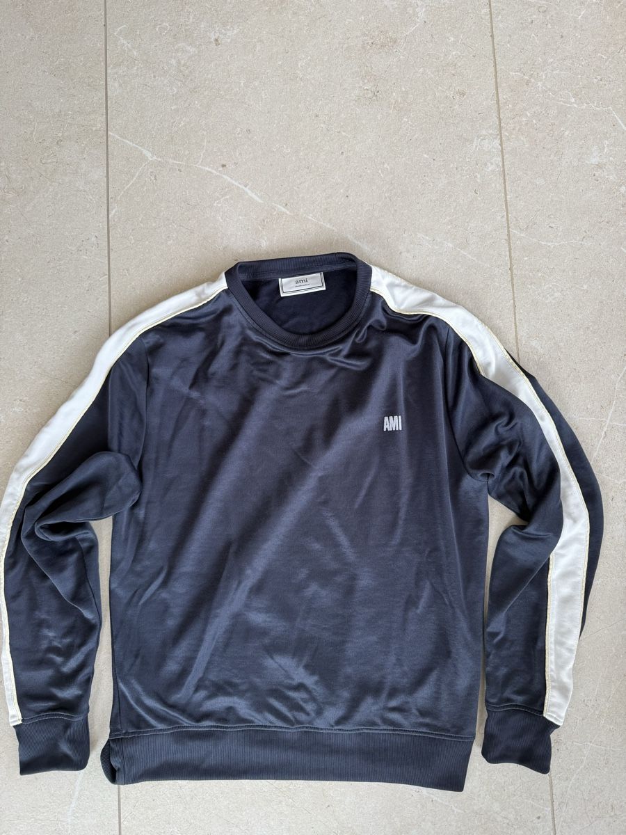 Pullover & Sweatshirts: AMI Sweater, navy/white, Size M – Gebraucht aus Wilen b. Wollerau von ccgold 1