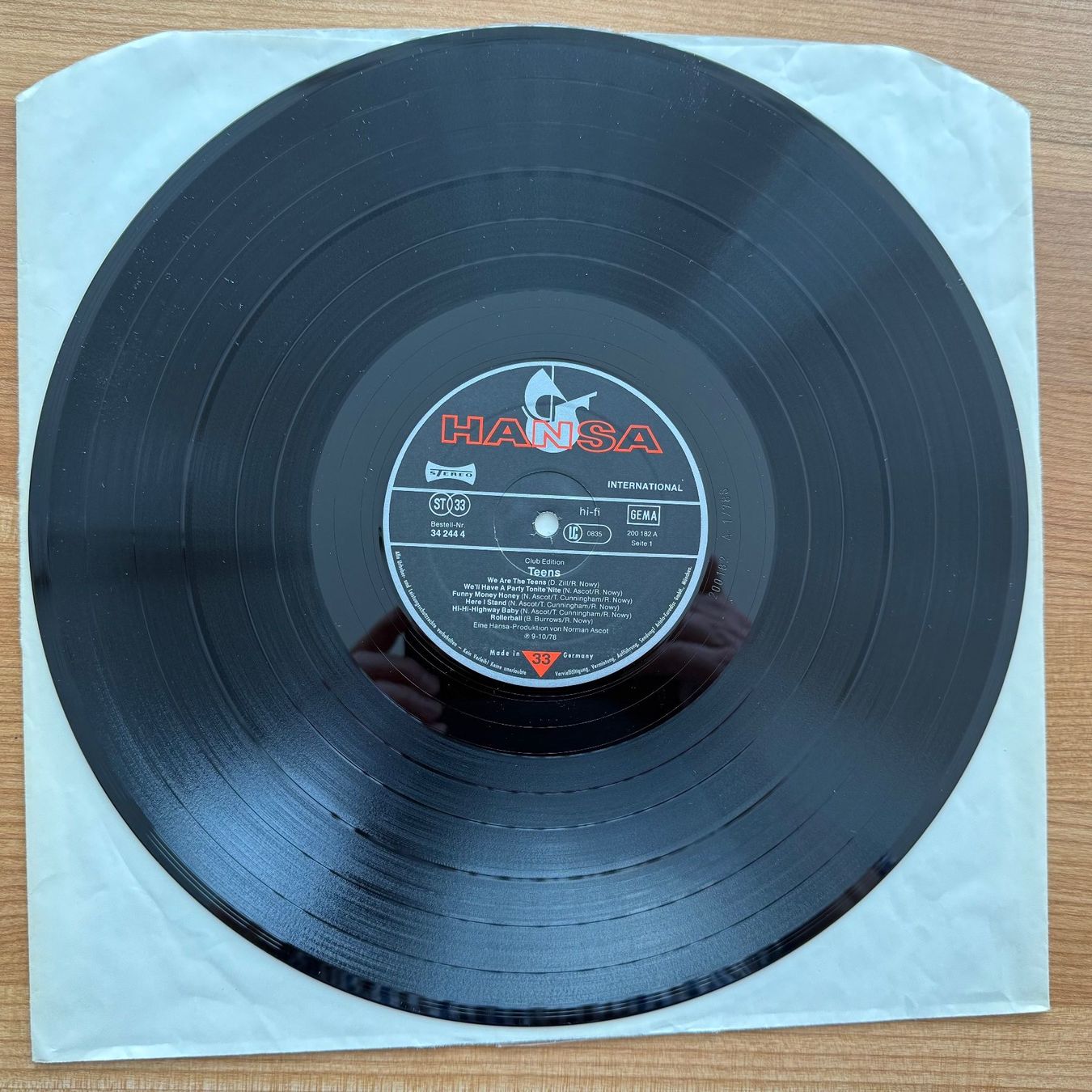 Dischi in vinile: THE TEENS - THE TEENS – Usato da Zürich venduto da fehlton 2