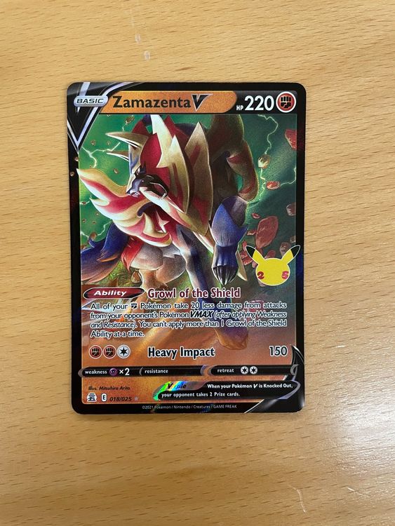 Pokemon Zamazenta V (Versand Gratis) | Kaufen Auf Ricardo