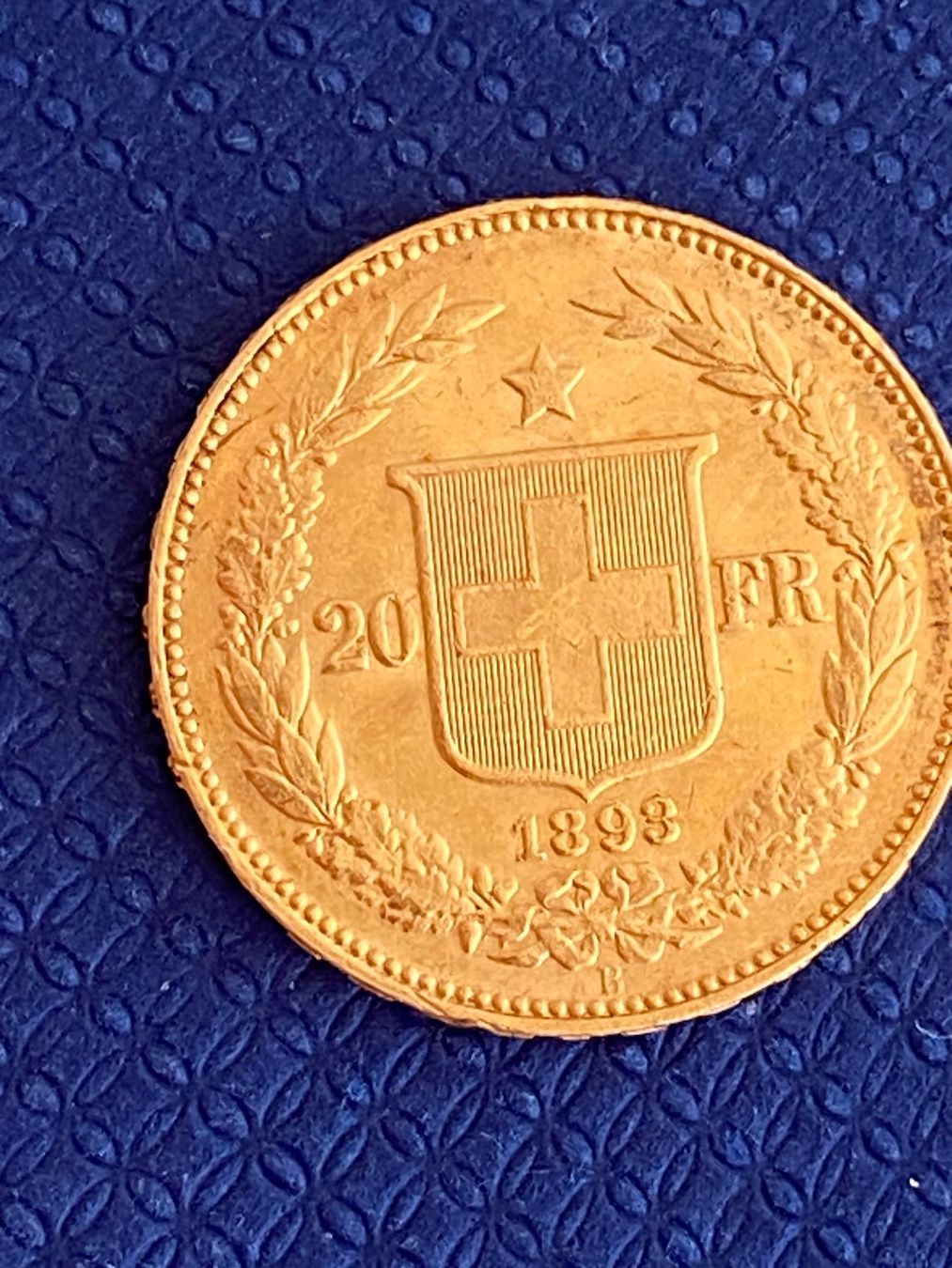 Tutti le monete: 20er Goldvreneli 1893 – Usato da Mettmenstetten venduto da Eve_hy8n