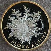 10 Fr. Gedenkmünze 2018 pp Silberdistel / aus Münzsatz