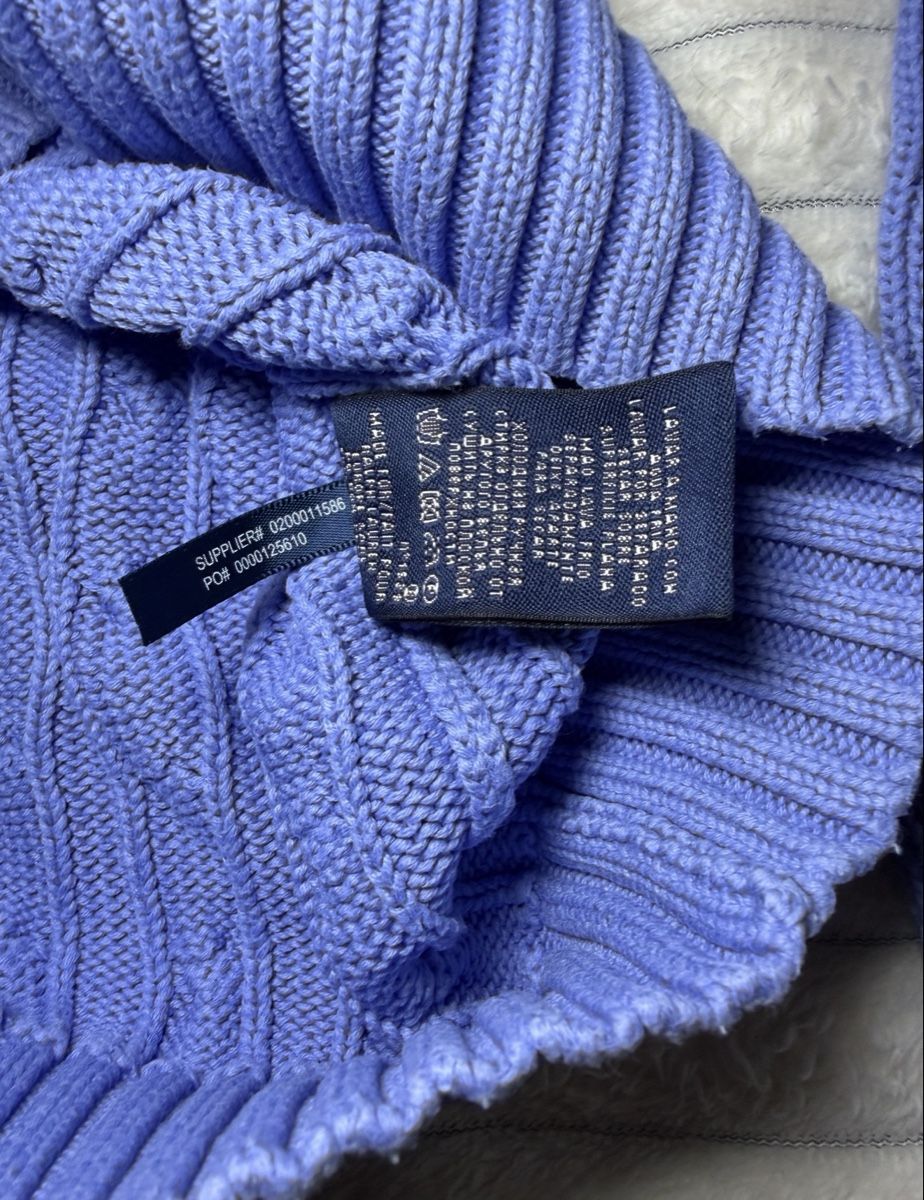 Polo Ralph Lauren Maglioni & Felpe: Original Polo Ralph Lauren Zopfmuster Pullover Blau S  – Nuovo (secondo la descrizione) da Vionnaz venduto da b_f_d_r_g 5