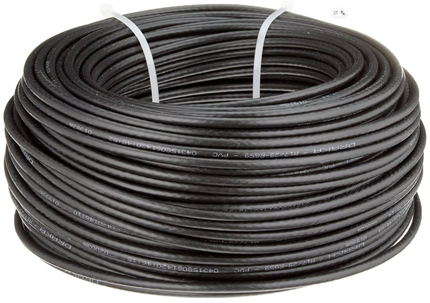 Cavi: Koax Kabel RG59 B/U 75 Ohm, schwarz, 100 Meter – Nuovo e nell'imballaggio originale da Unterengstringen venduto da Tnovus 1