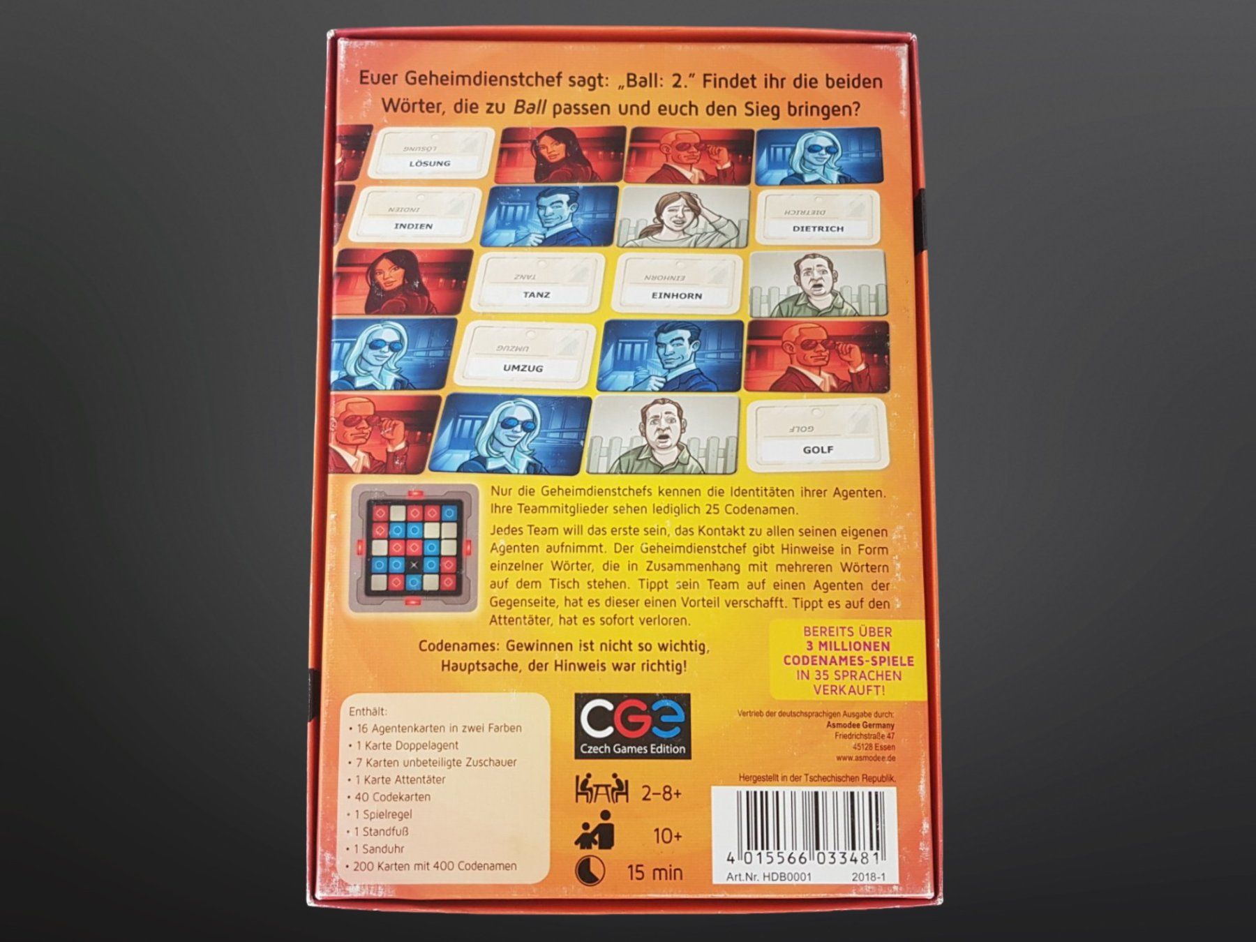 Jeux: CGE Codenames Spiel Edition – D'occasion à Suhr par Restwert_Suhr 3