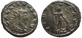 GALLIENUS Antoninianus (266-267 AD). Nice !
