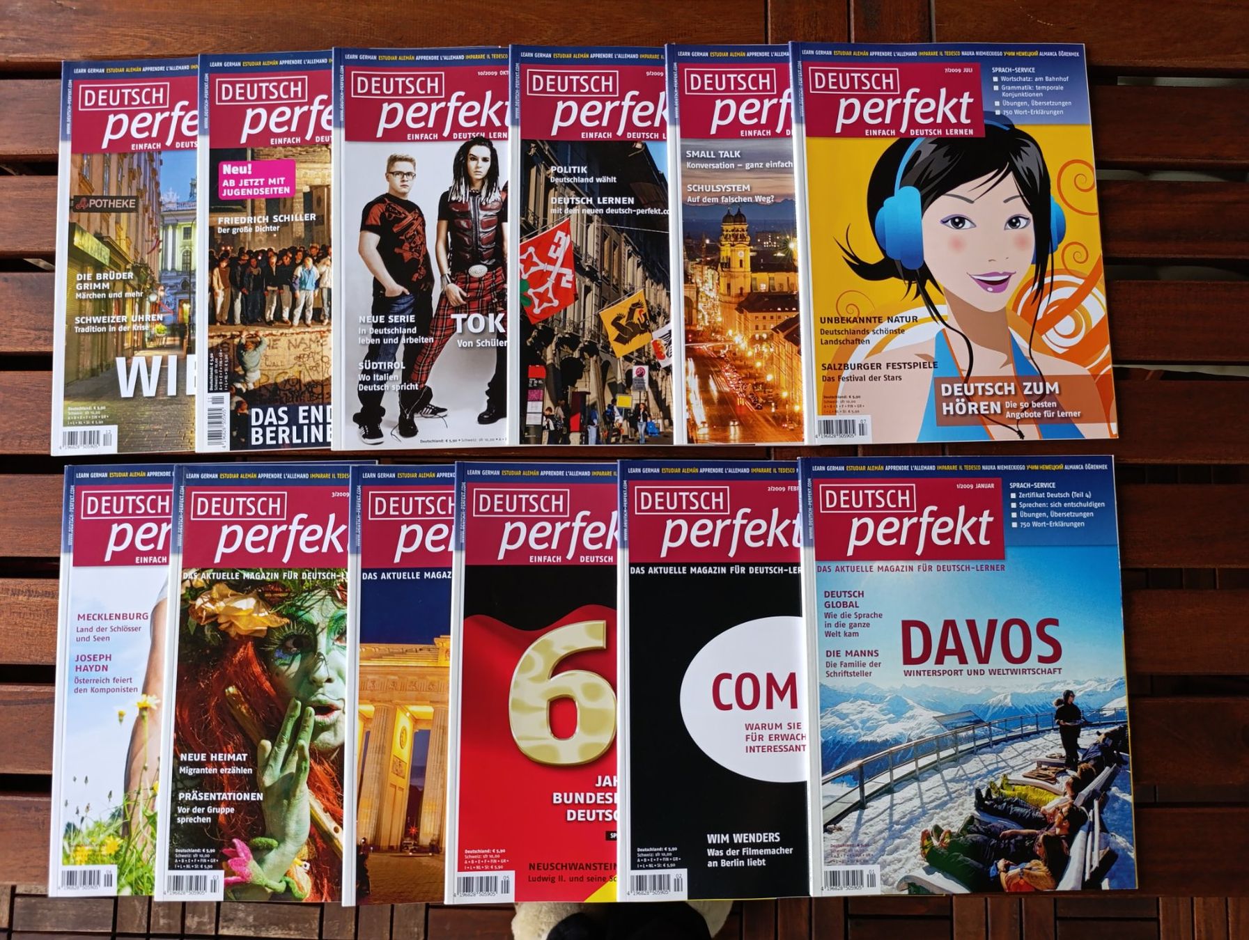 Riviste & Magazine: Deutsch Perfekt, Ausgaben 1-12/2009 – Nuovo (secondo la descrizione) da Zürich venduto da mir_2kjl 2
