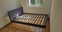 Bed frame with headboard used