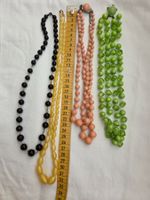 Retro Vintage Modeschmuck 4 Ketten