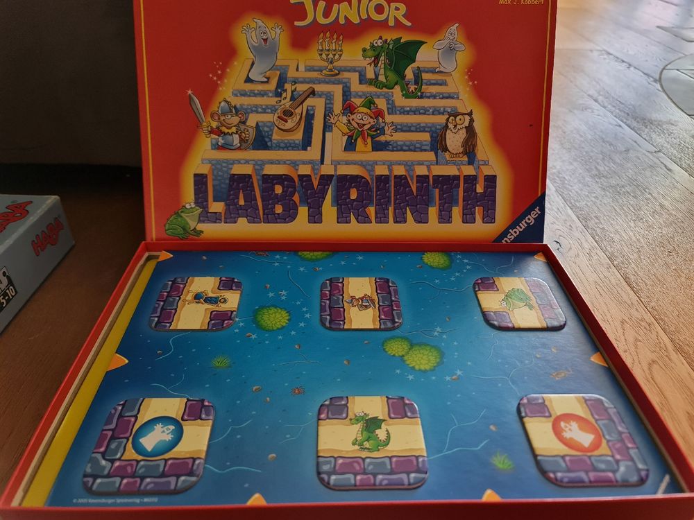 Labyrinth Junior Dino - Gioco Da Tavolo Per Bambini Con Dinosauri, Nuova Edizione
