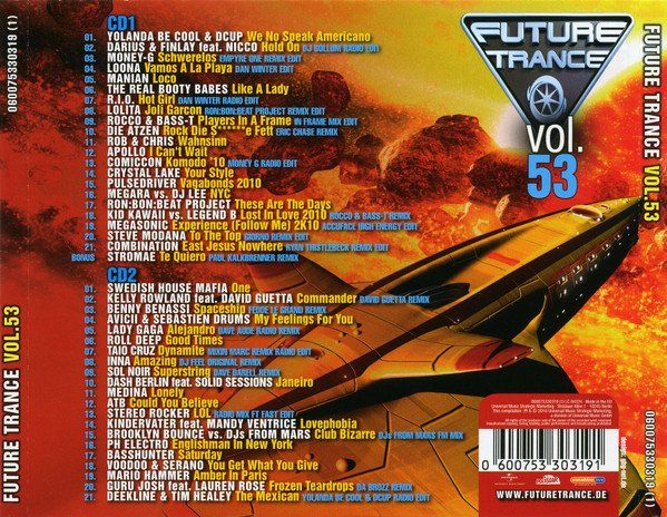 CD: Various – Future Trance Vol.53 - Vergriffene 2 CDs – Usato da Brittnau venduto da Zibu 4